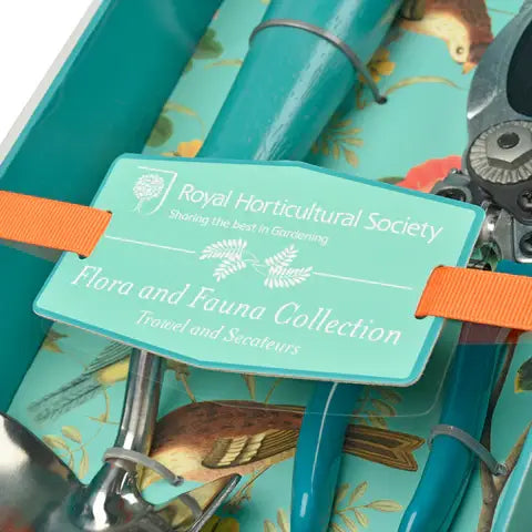 Flora and Fauna Trowel and Pruner in gift packaging