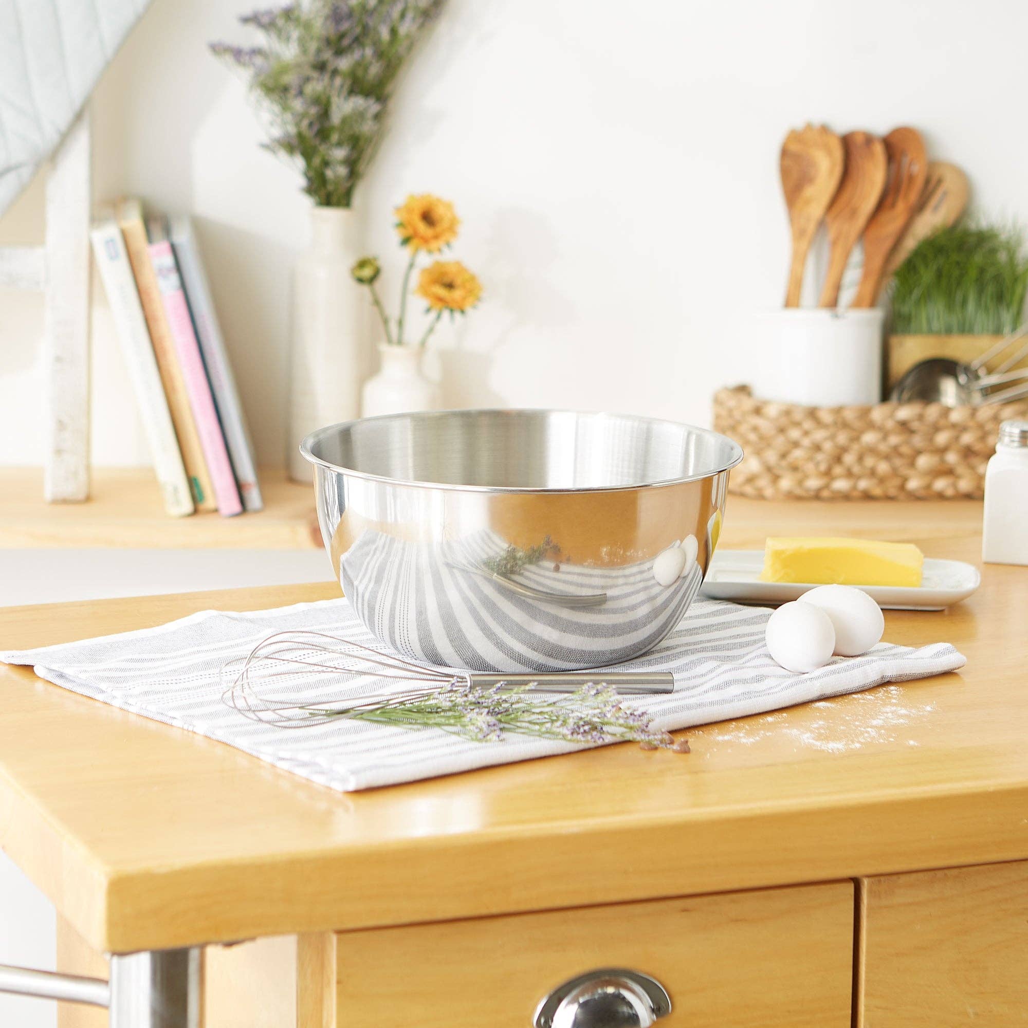 6 Qt Mixing Bowl - Stainless Steel