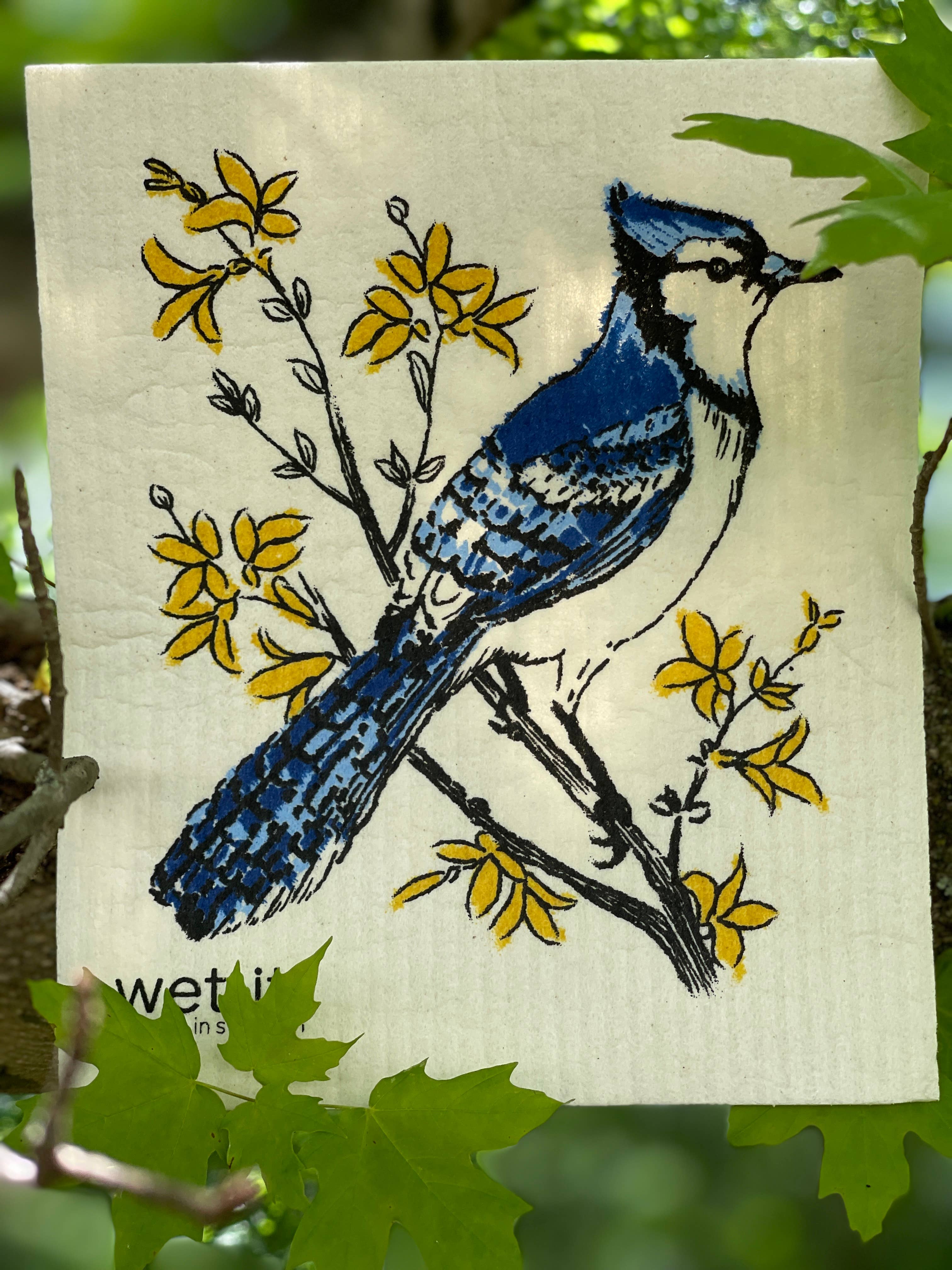 Blue Jay Swedish Cloth