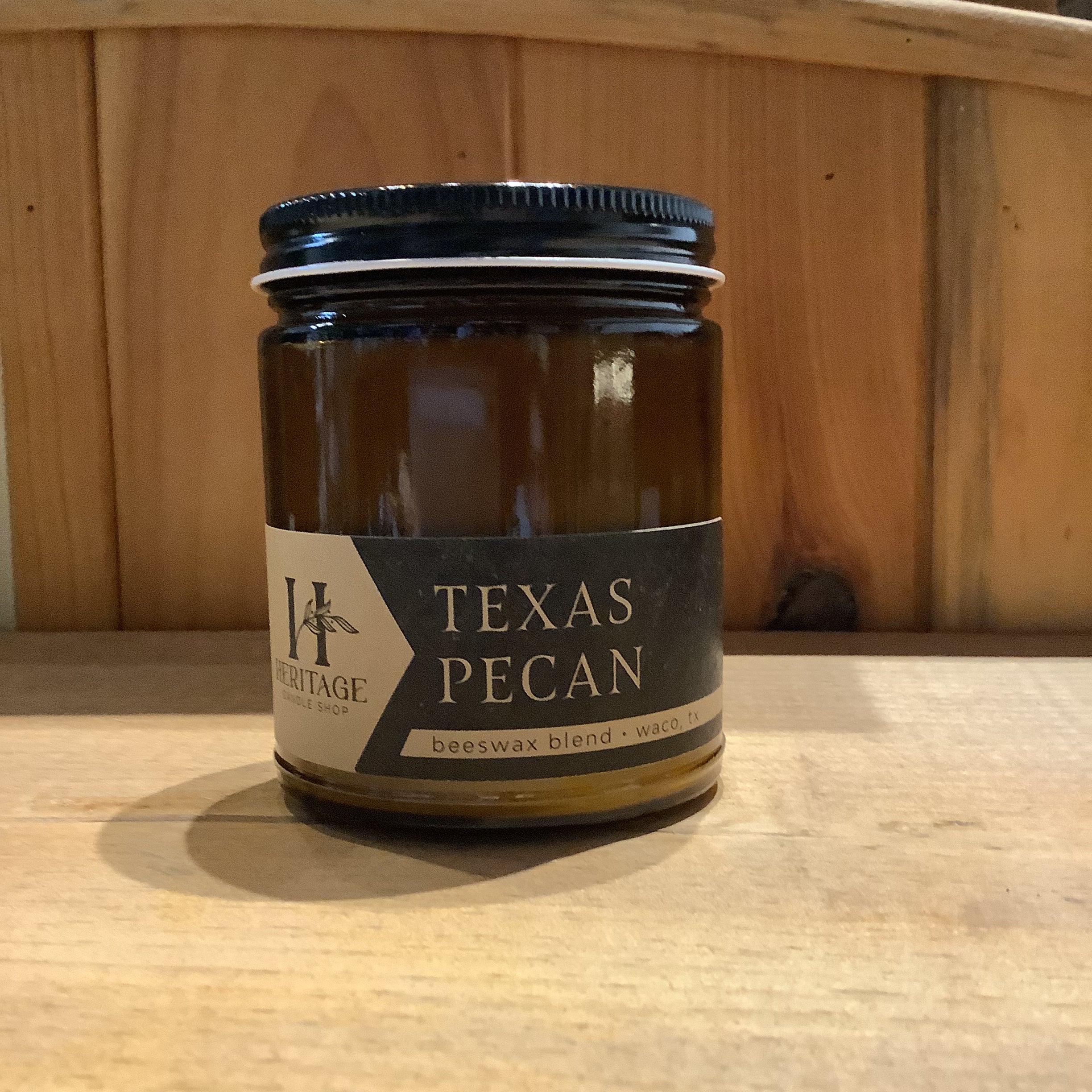 Heritage Candle Shop 9oz amber jar fragrance option