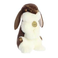 Aurora plush English Lop rabbit stuffed animal toy