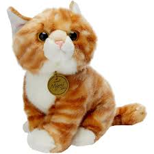 Aurora Orange Tabby Kitten plush stuffed animal
