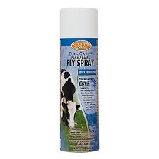 Country Vet fly spray aerosol can