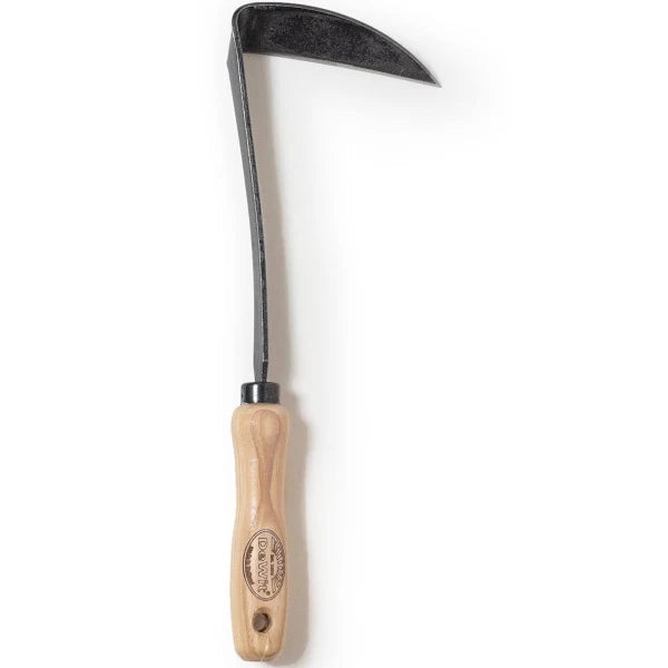 DeWit Japanese Right Hand Hoe with wooden handle