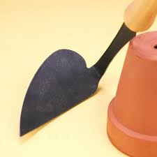 DeWit Korean Right Hand Hoe with wooden handle