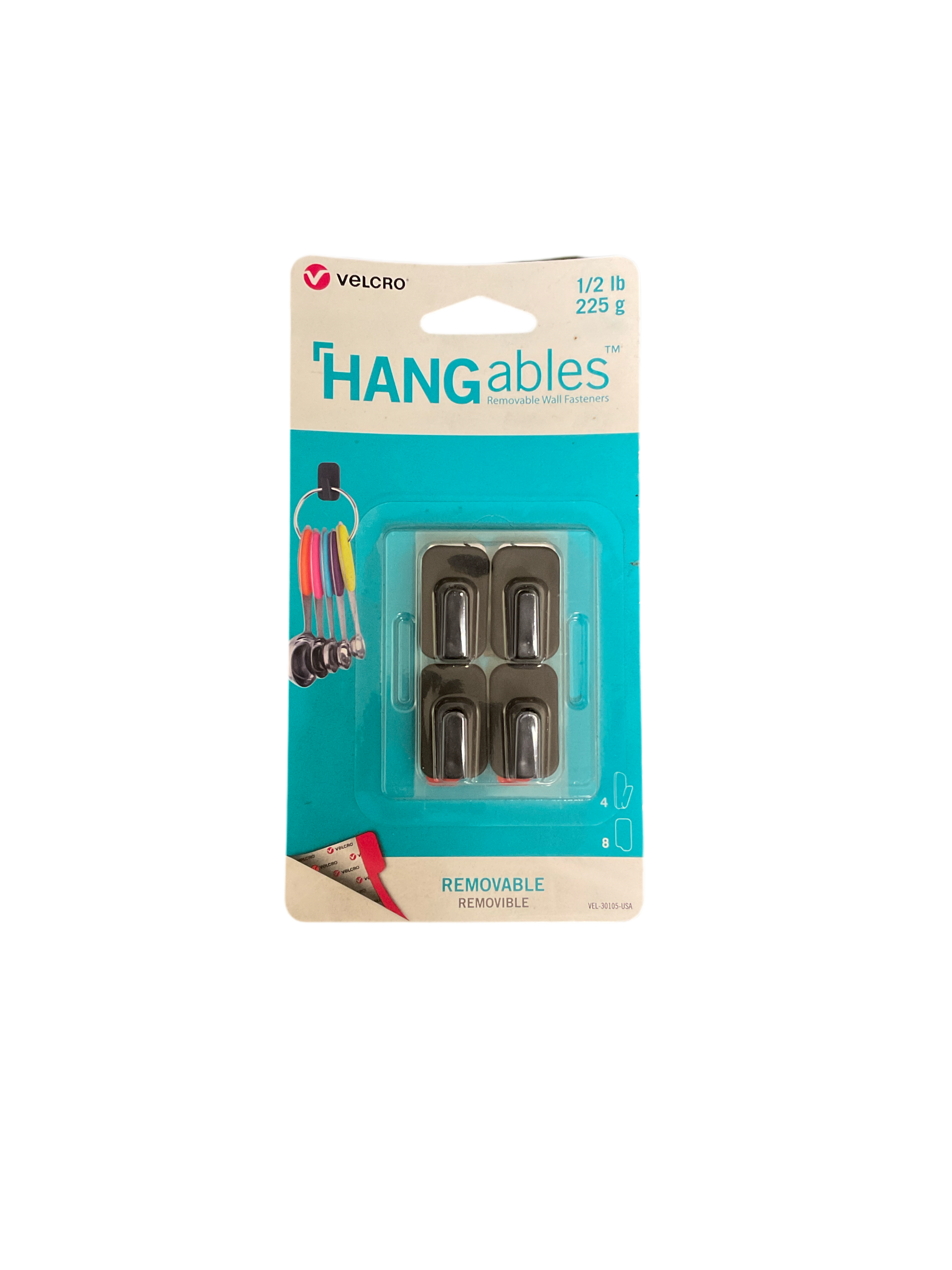 VELCRO Brand Hangables half-pound removable wall fasteners