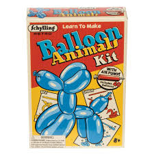 Balloon Animal Kit with colorful balloons and pump