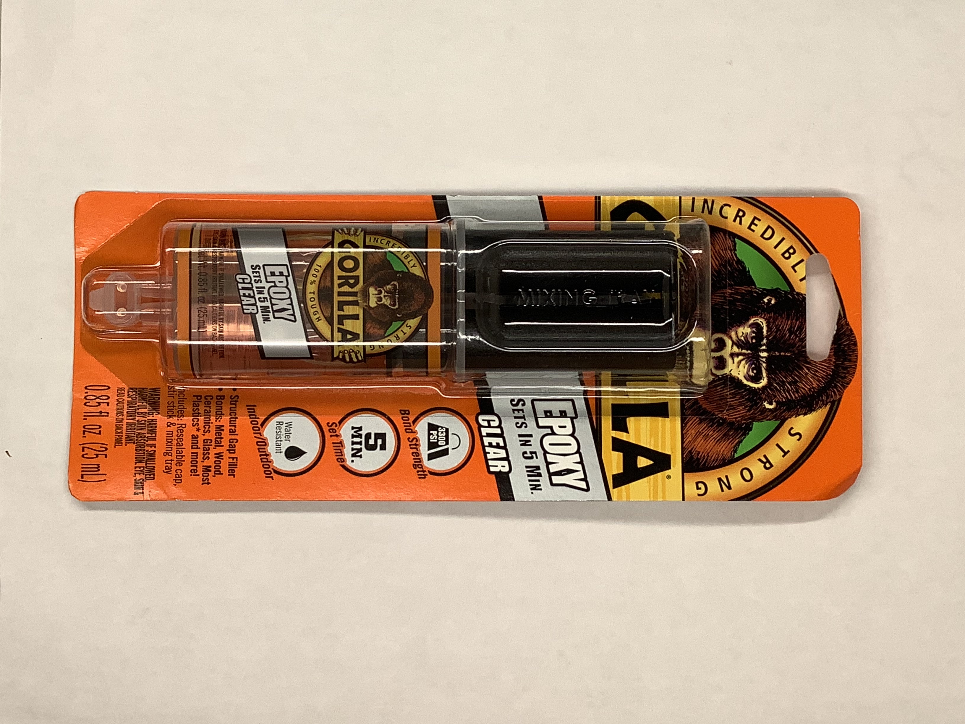 Gorilla - Epoxy Clear 5 Minute Set