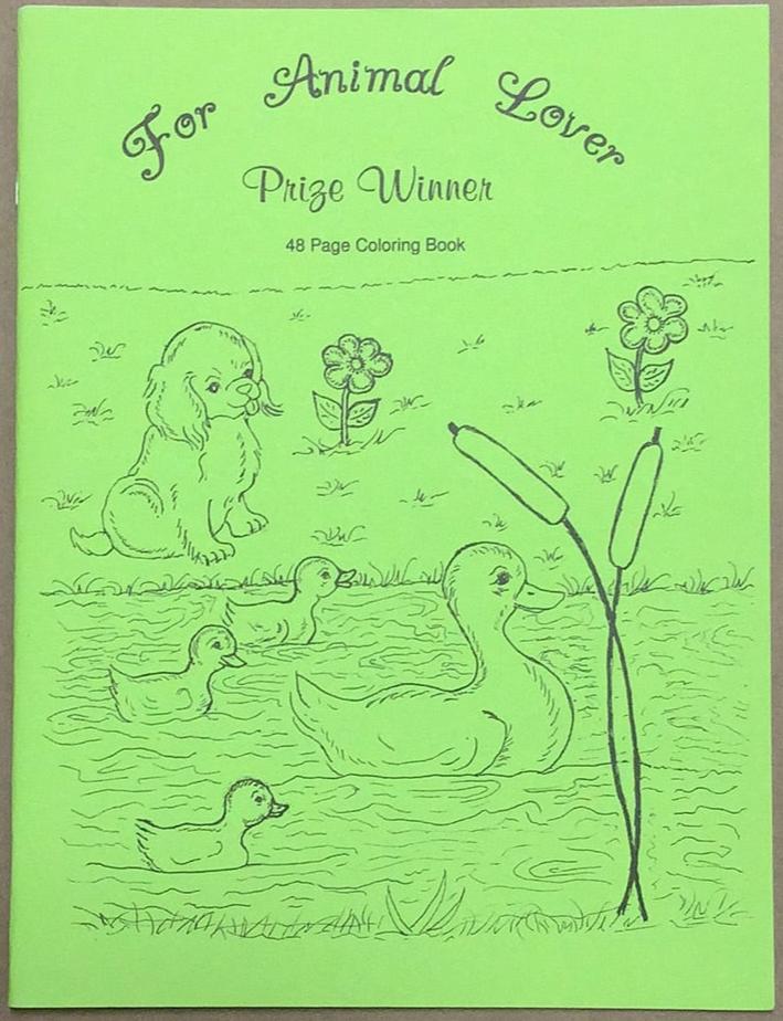 Levi L. Mast large coloring book sample page