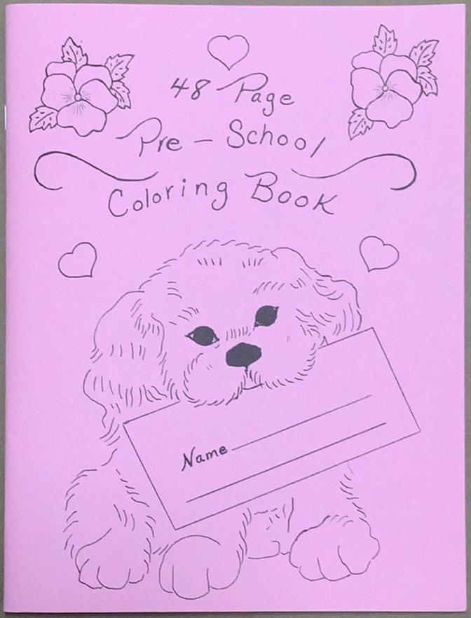 Levi L. Mast large coloring book cover