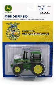 John Deere 4850 die-cast toy tractor