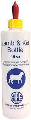 Lamb and Kid Bottle 16oz for feeding young livestock