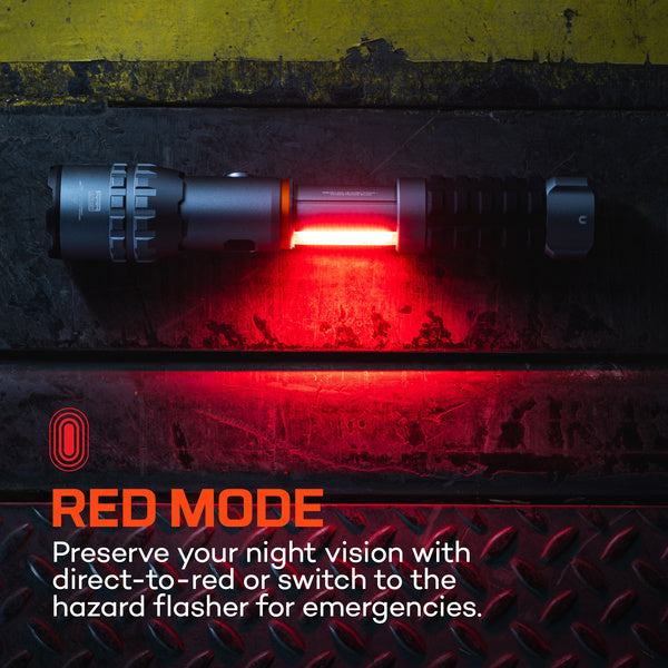 Nebo Slyde King 4K flashlight in retail packaging
