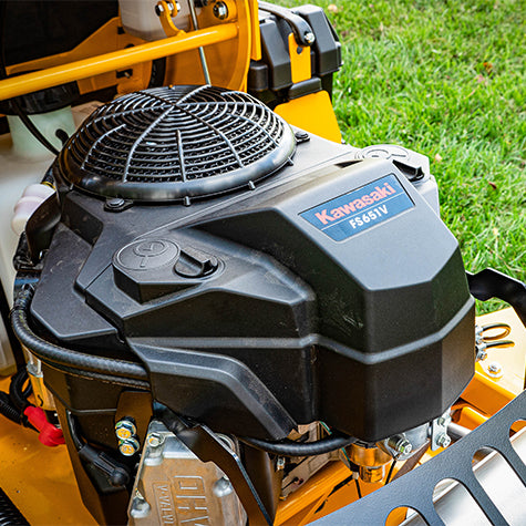 Wright Stander B riding mower wheel detail