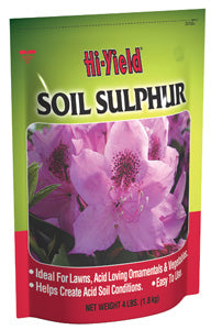 Hi Yield Soil Sulfur for garden pH adjustment