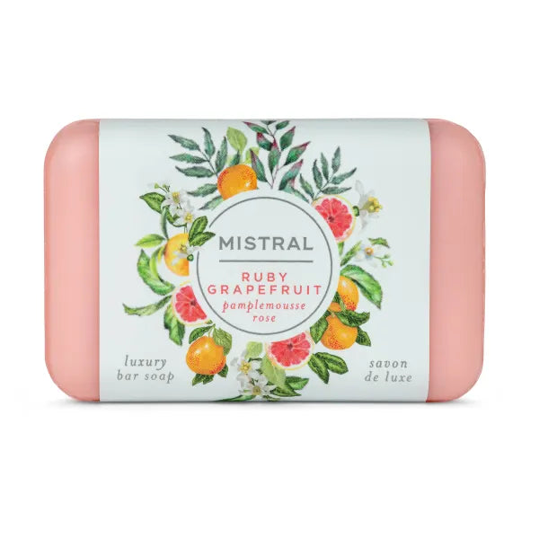 Mistral Classic Soap 7oz bar in decorative packaging