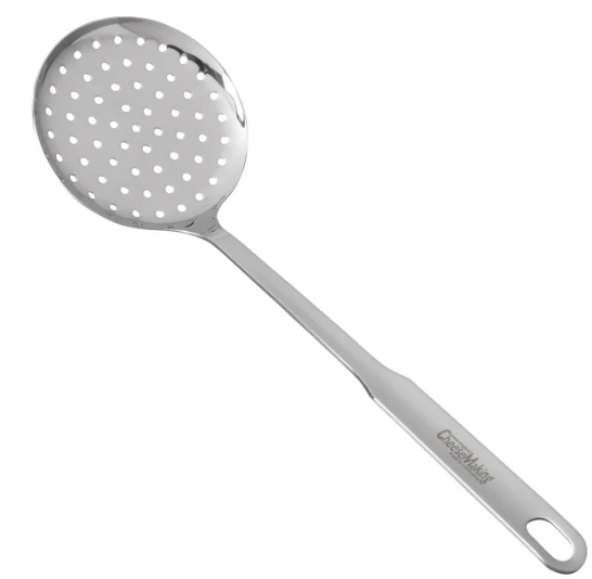 New England Cheese Making Co. Skimmer - Stainless Steel