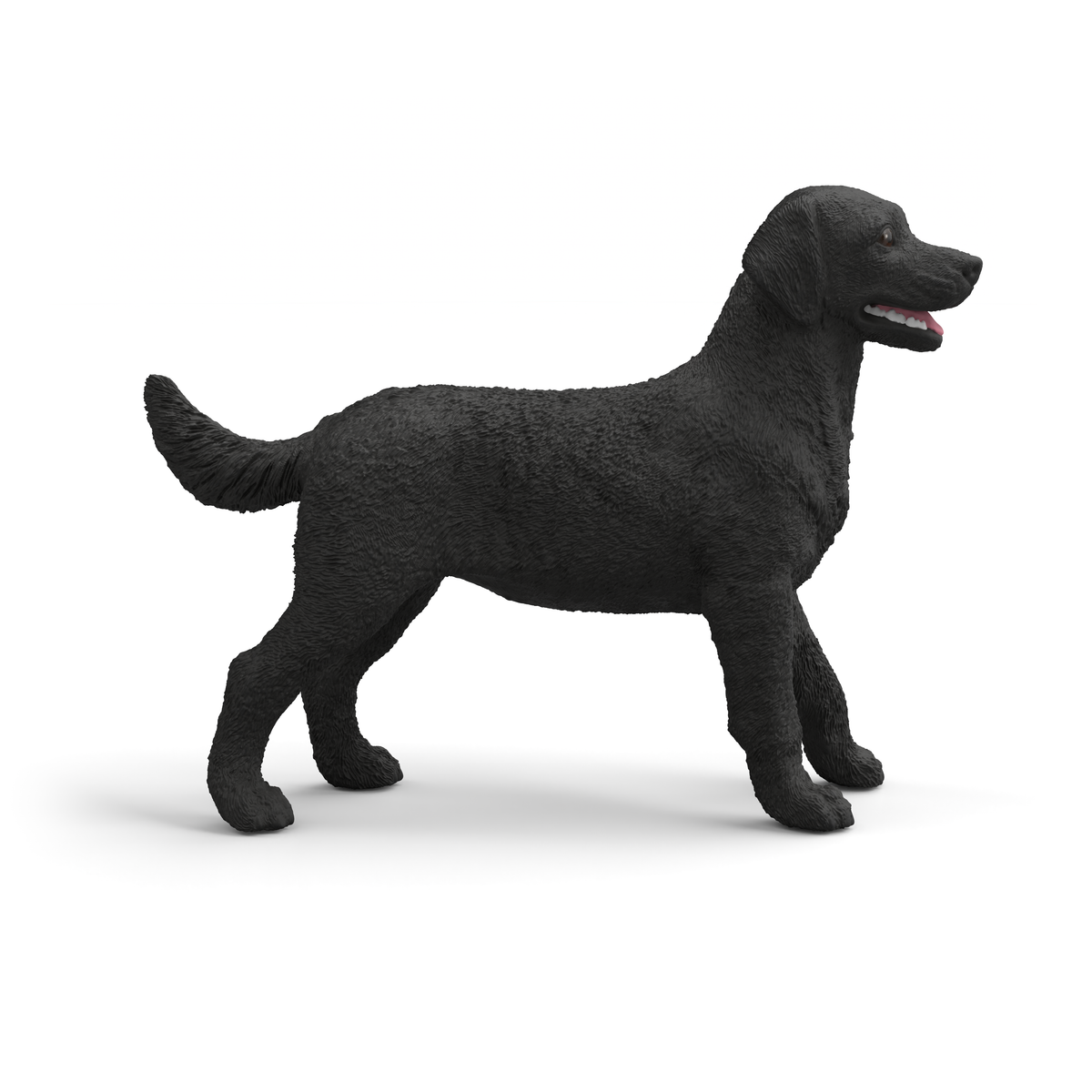 Black Labrador Retriever Female Animal Toy Figurine