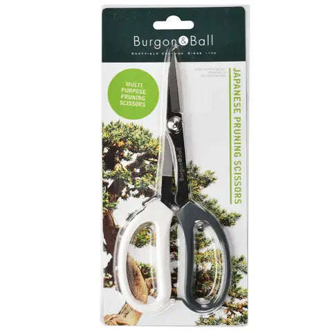 Japanese Pruning Scissors cutting edge detail