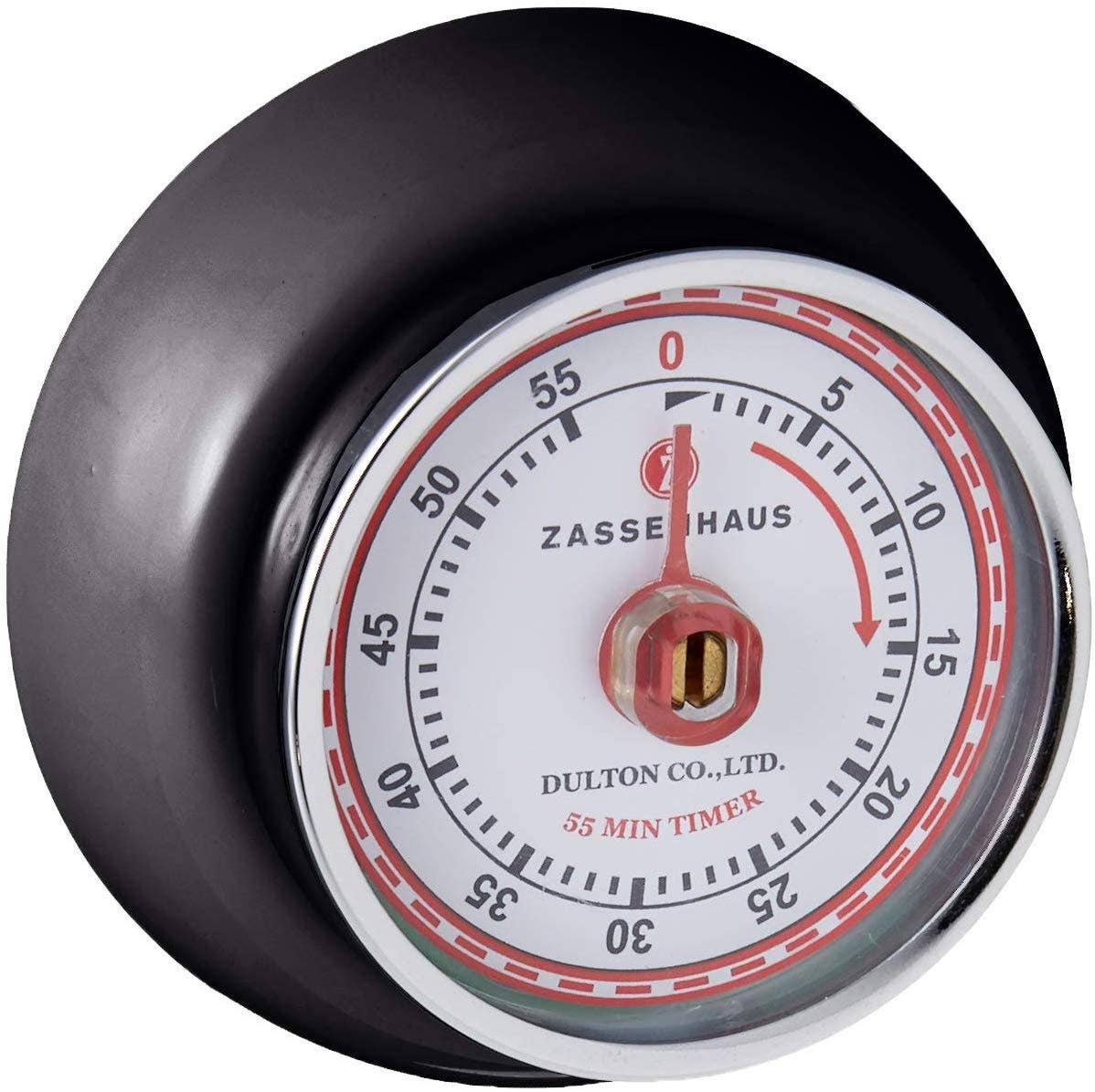 "Retro" Kitchen Timer, Black