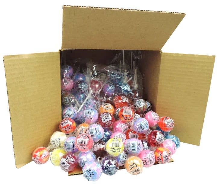 Original Gourmet Lollipops 2oz pops 120 count display case
