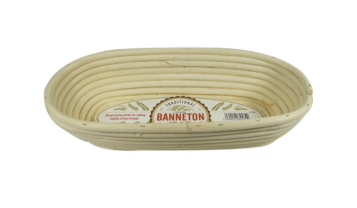 BANNETON EDDINGTONS Oval Basket 11.5x5x3"