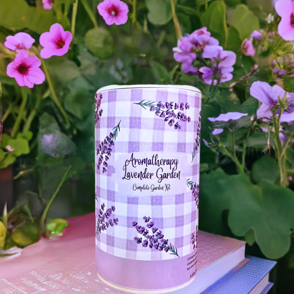 Aromatherapy Lavender Shaker Garden Can Seed Kit