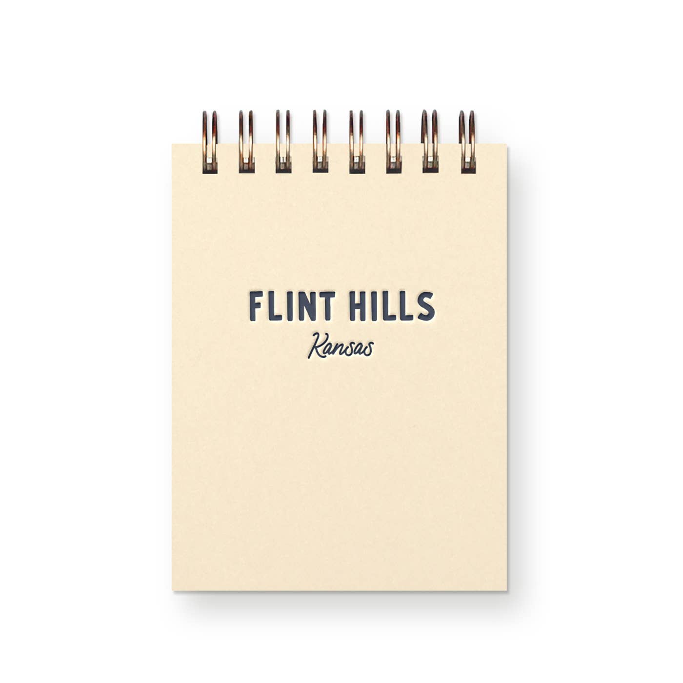 WACO Mini Jotter Notebook back cover view