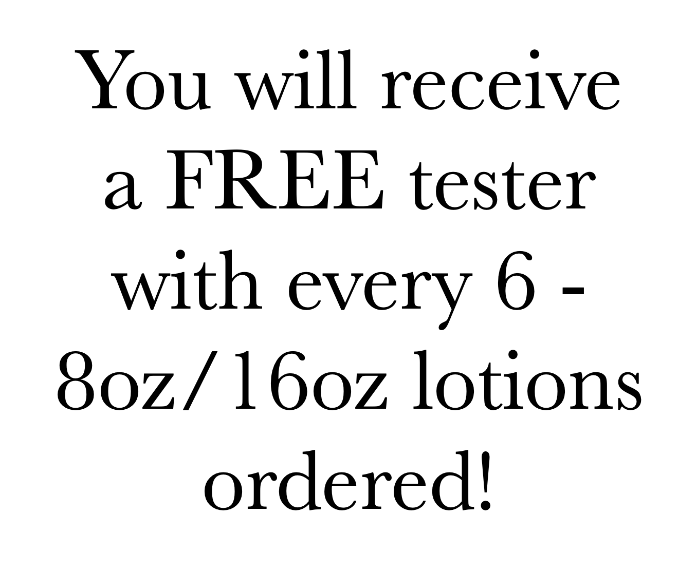 Hand cream and lotion tester display bottles