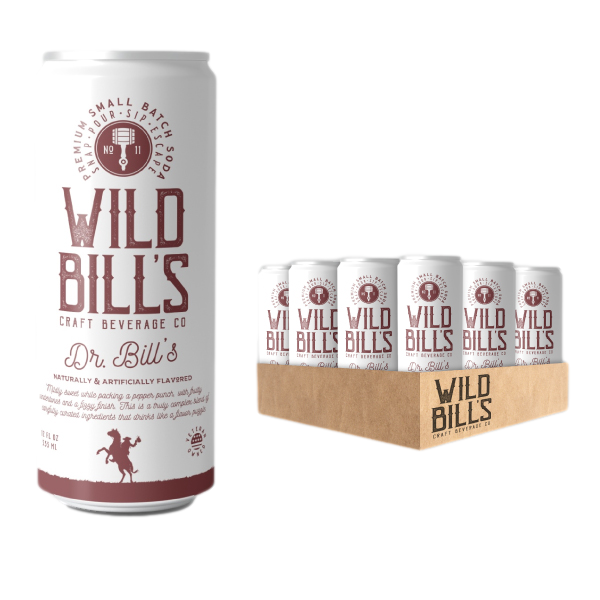 Wild Bill's - Dr. Bill's Premium Cane Sugar Soda Can