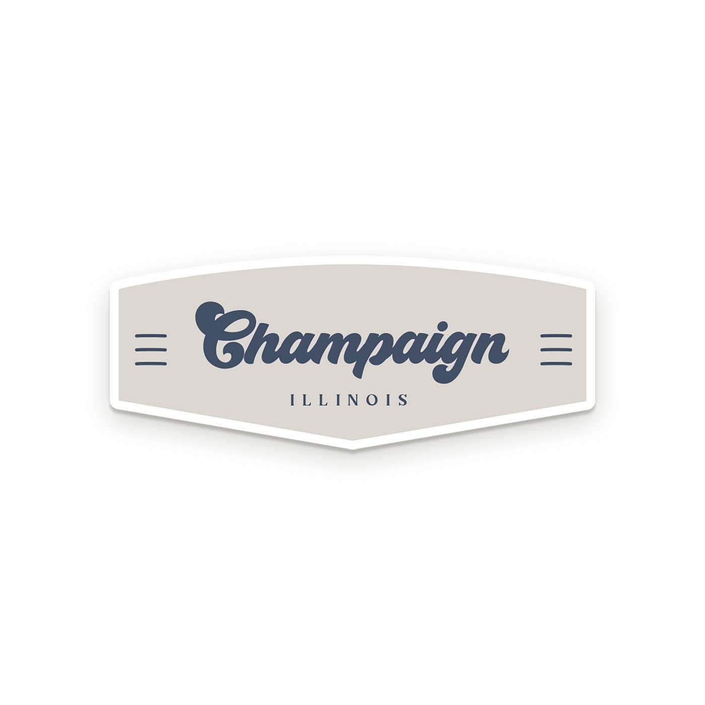 Custom City Retro Sticker