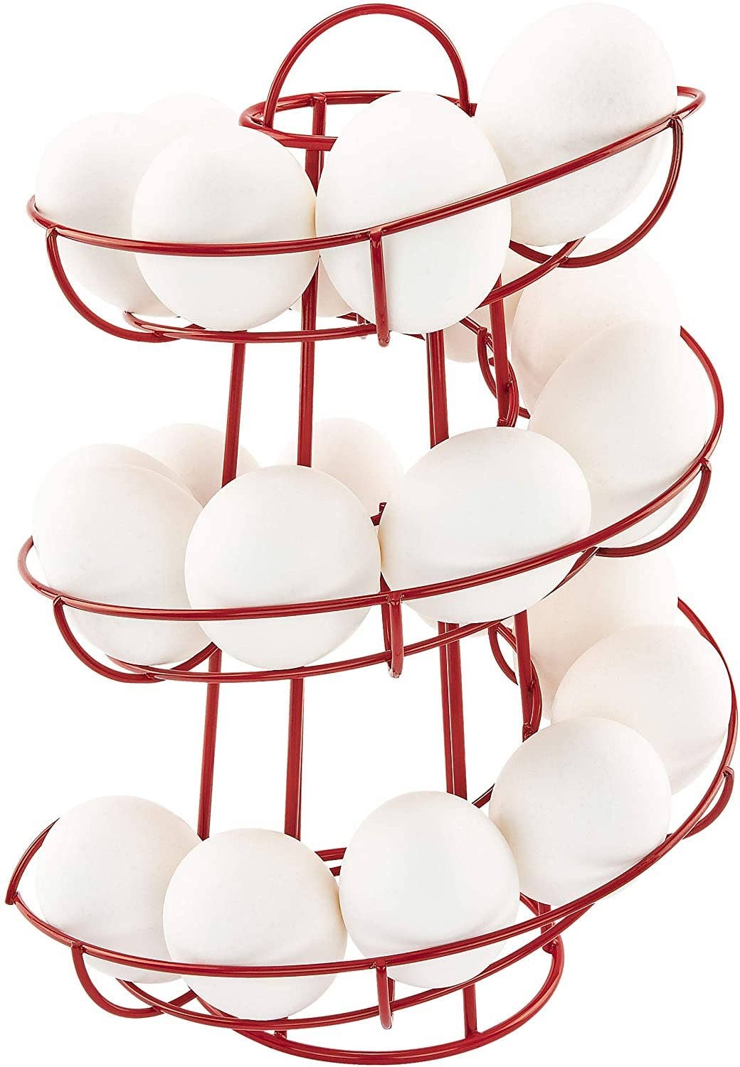 Egg Skelter Spiraling Dispenser Rack