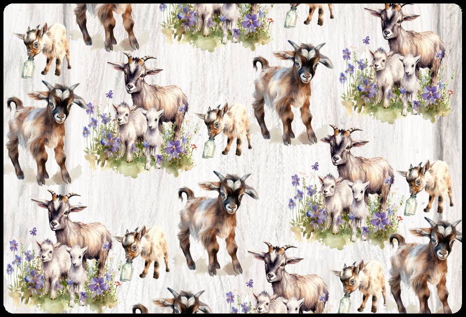 Goats & Flowers