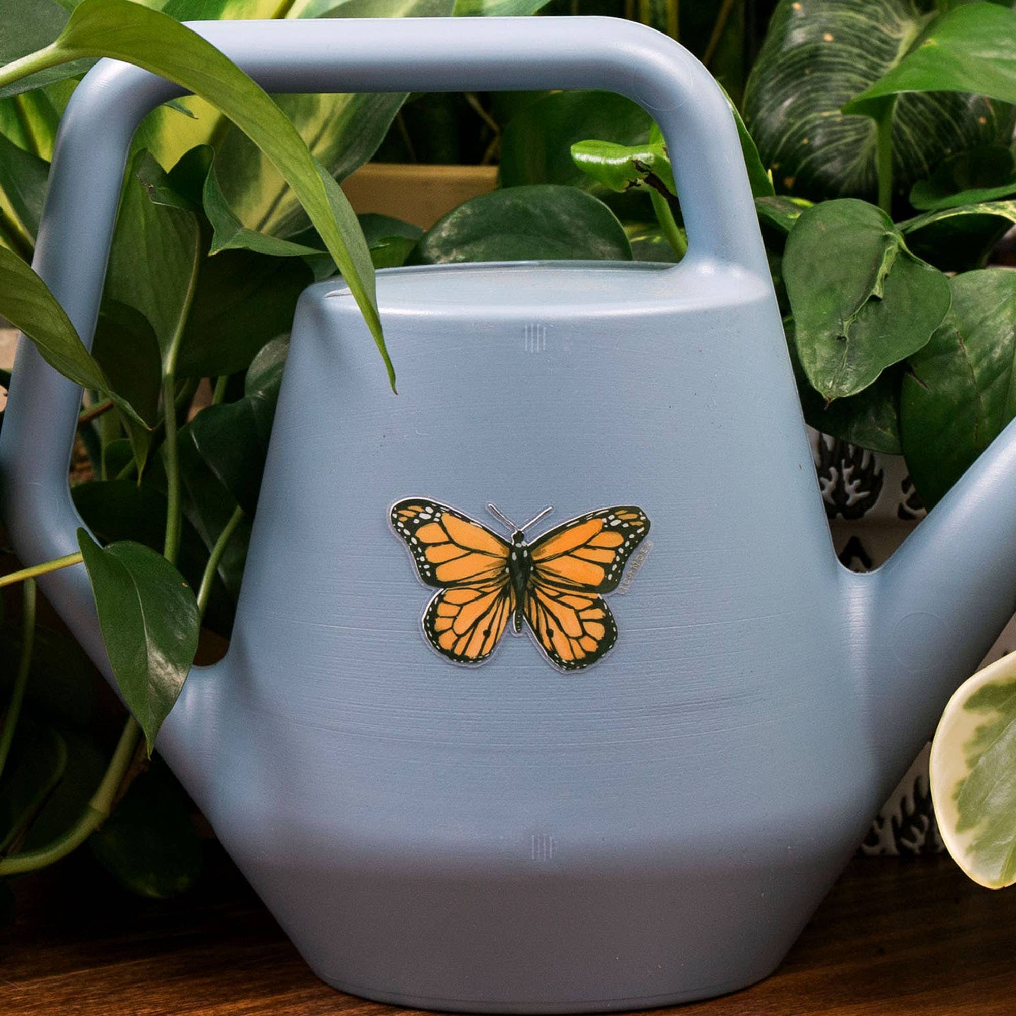 Monarch Butterfly Clear Decal Sticker