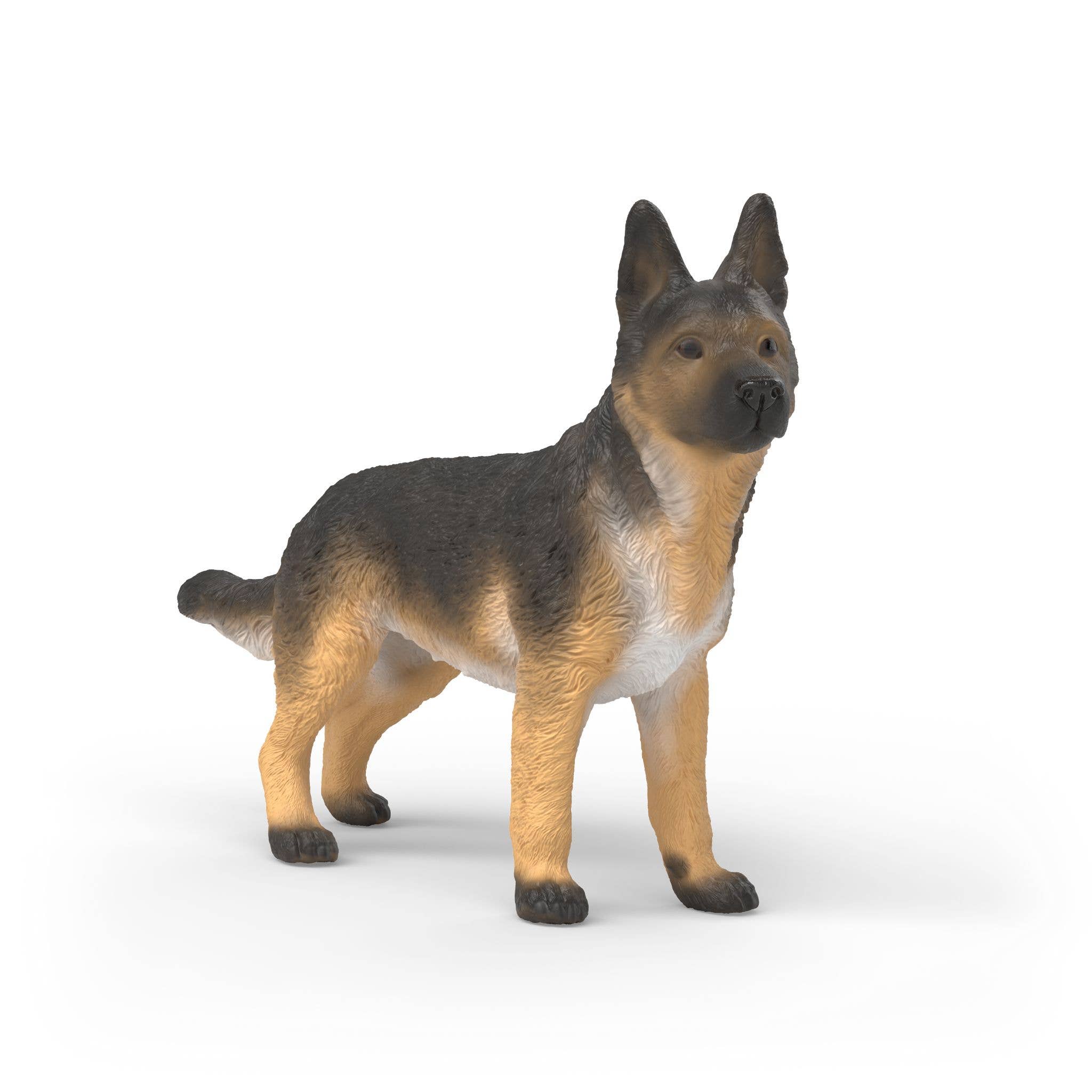 German shepherd dog Animal Toy Figurine
