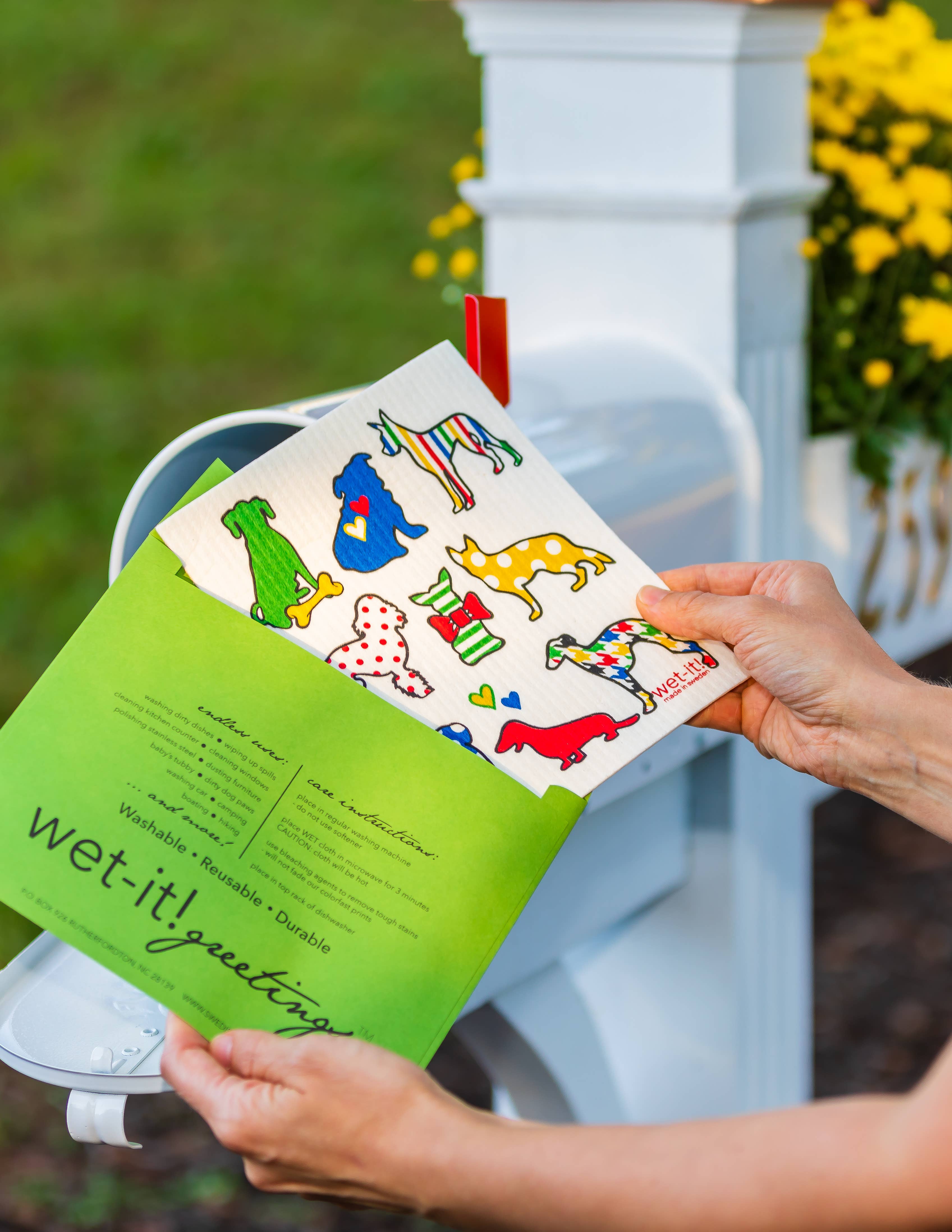 Dog Lover Multi Swedish Cloth