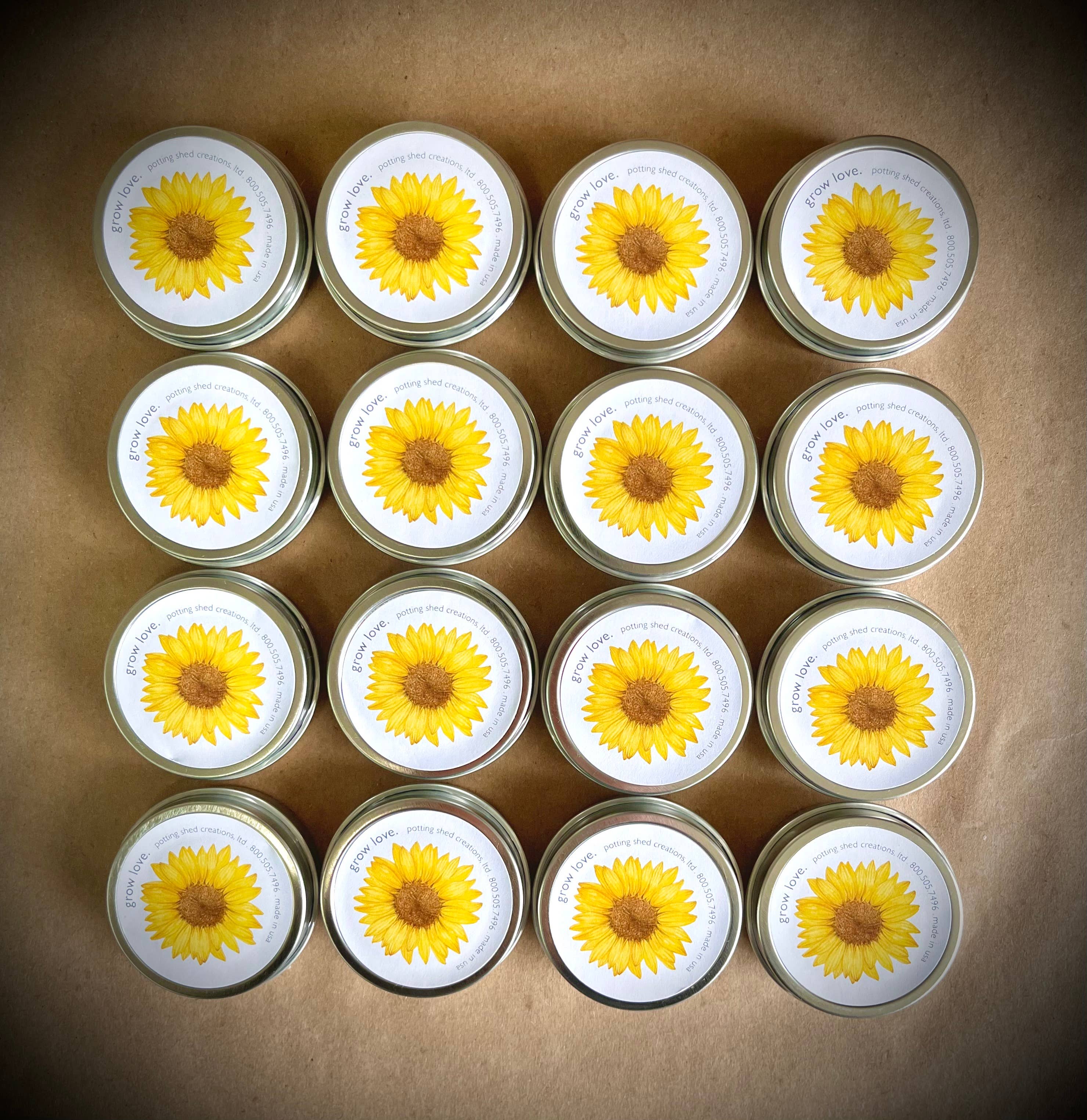 Garden Sprinkles Grow Love Sunflower seed packet