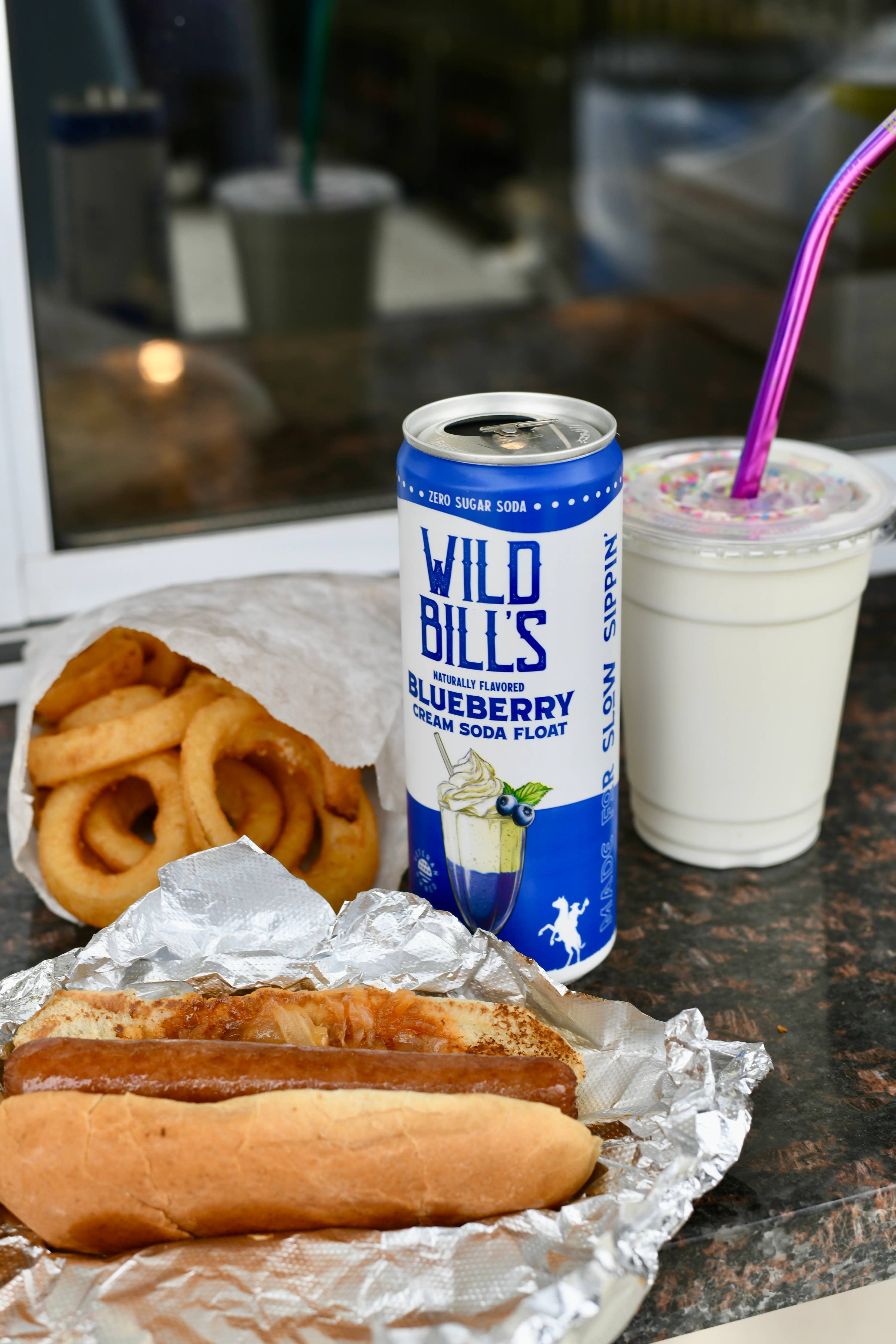 Blueberry: Zero Sugar Soda, Clean Ingredients