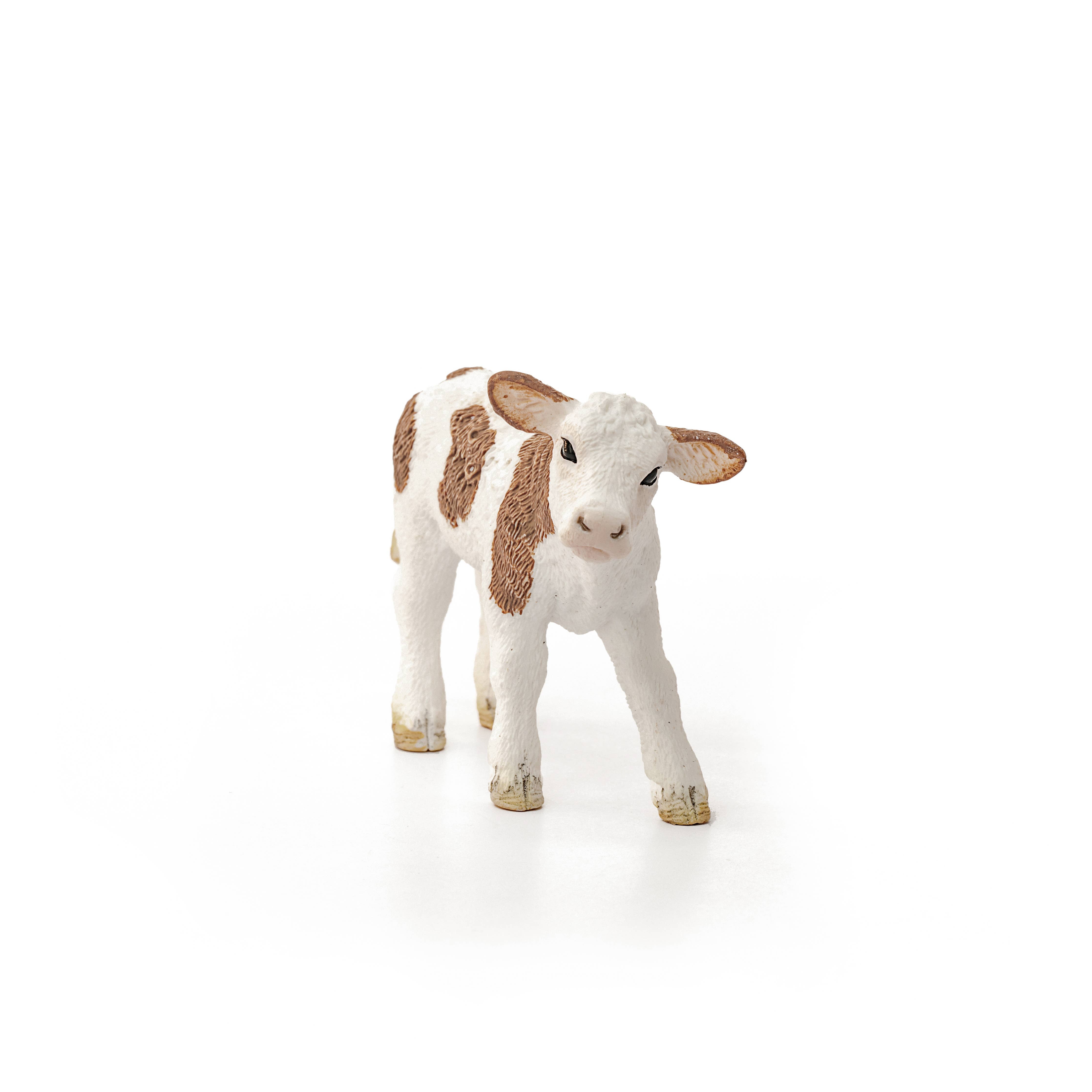 Simmental Calf Farm Animal Toy