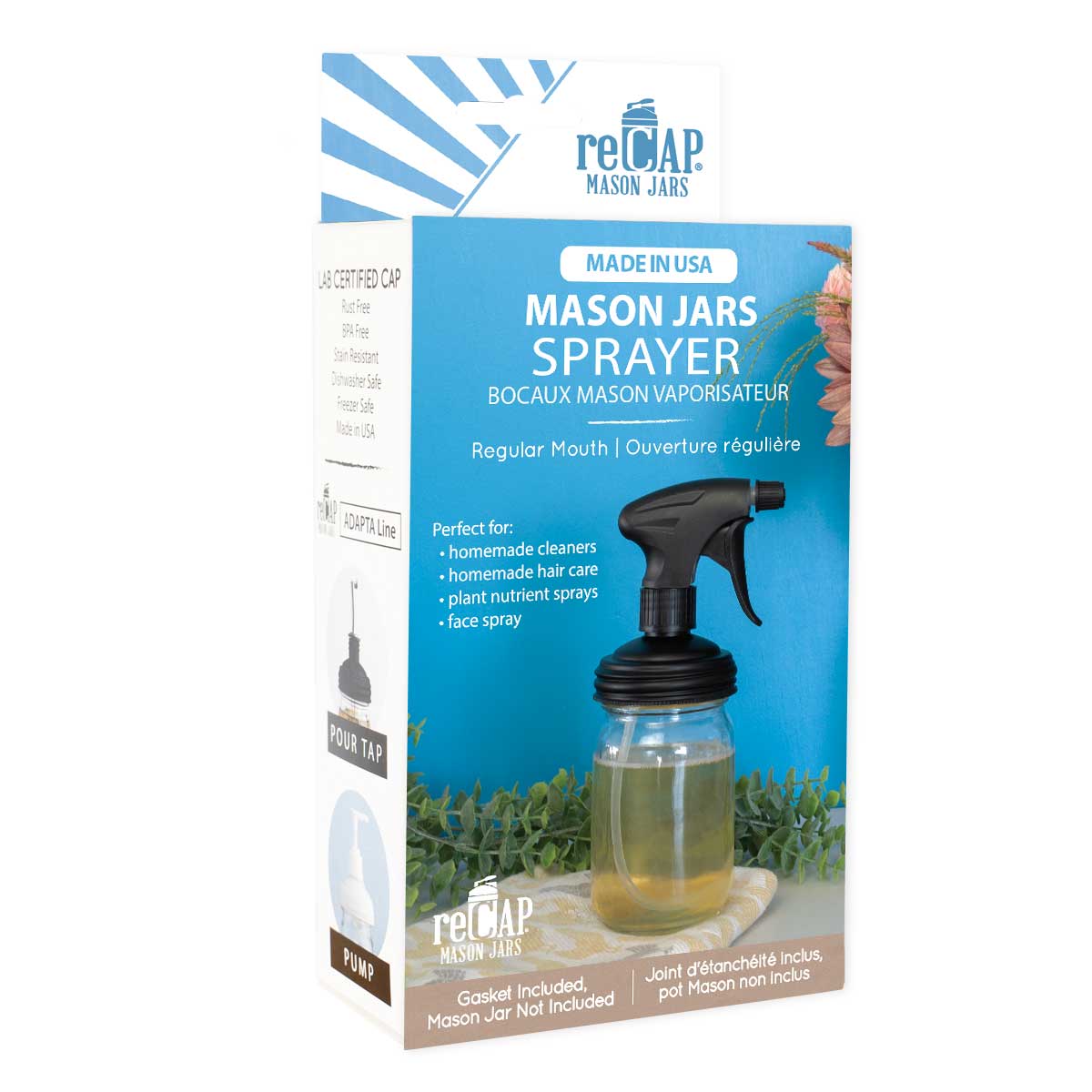 Mason Jar Sprayer Lid, by reCAP® - Sidekick of 16