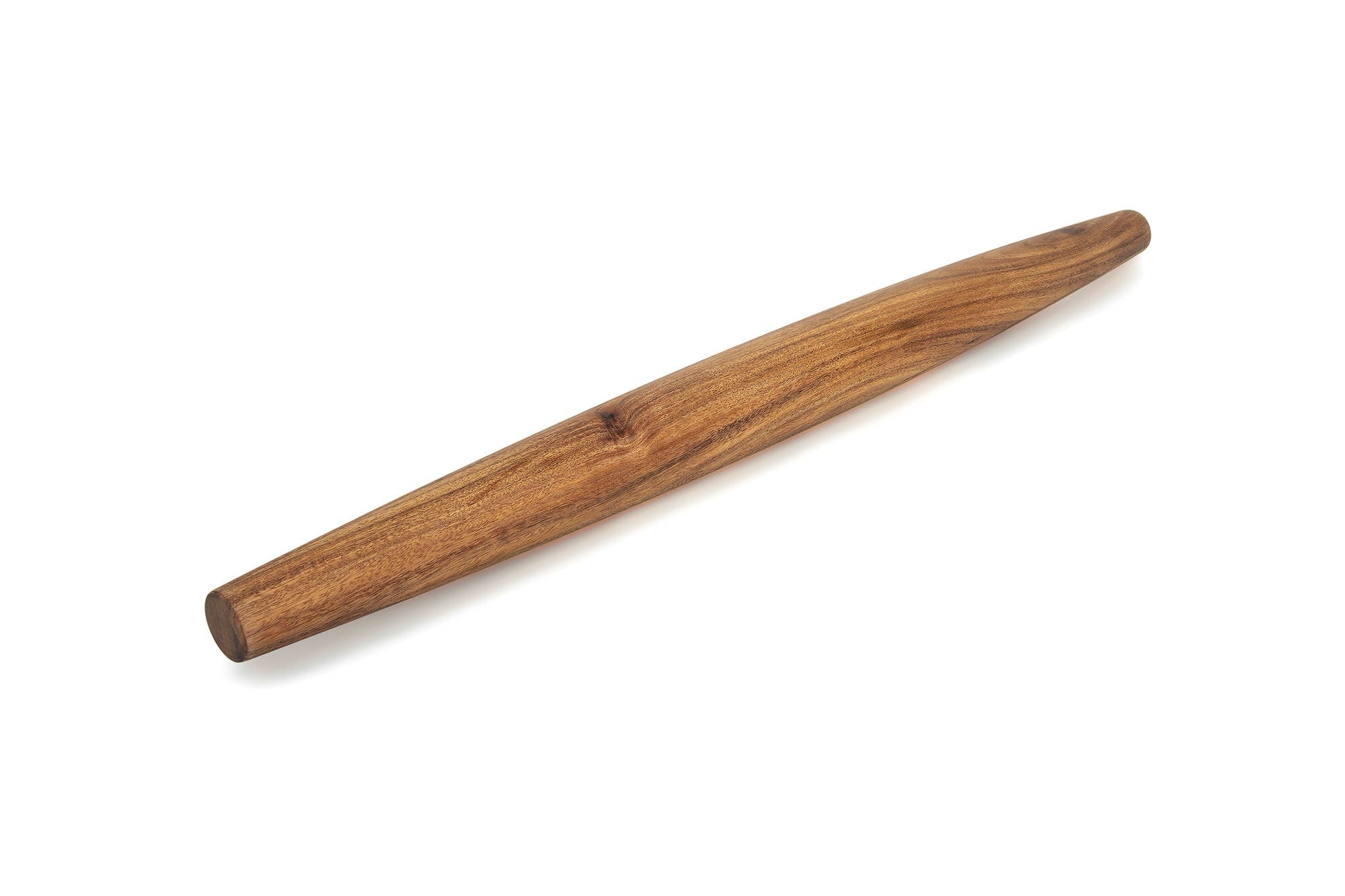 Ironwood 20-inch French rolling pin in acacia wood