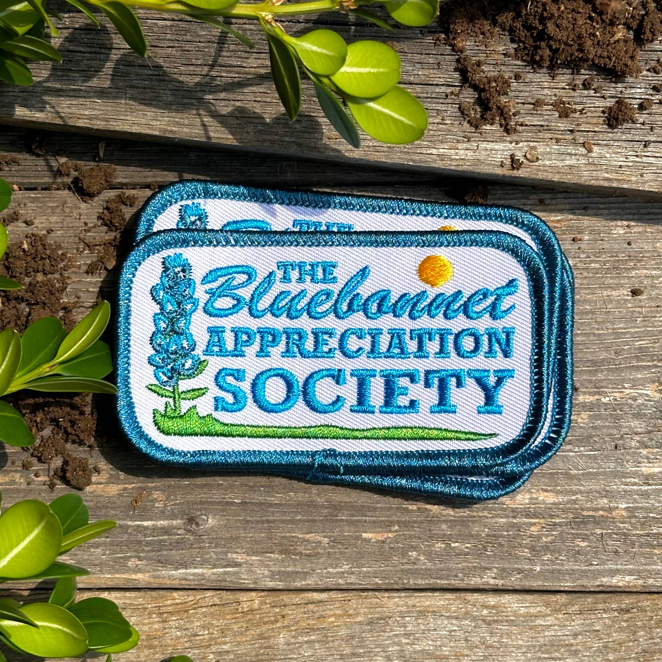 The Bluebonnet Appreciation Society Patch