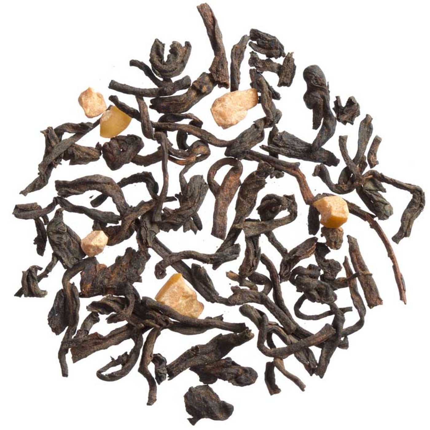 Kai Loose Leaf Tea Caramel Almond Pu'erh blend