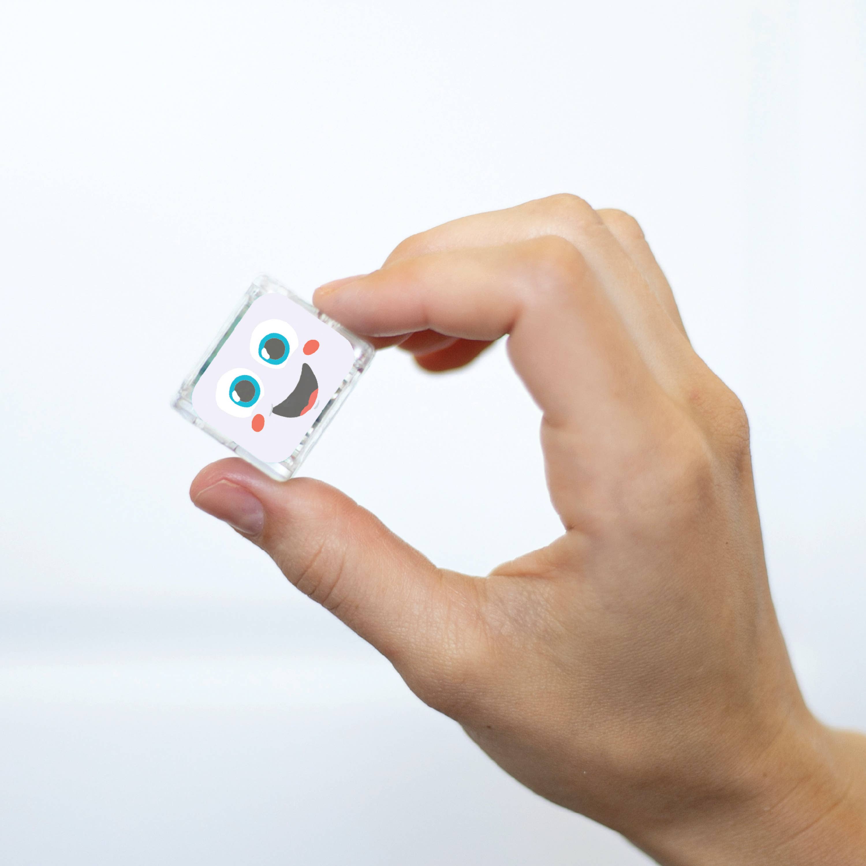 Glo Pals Party Pal Light-Up Cubes glowing in water