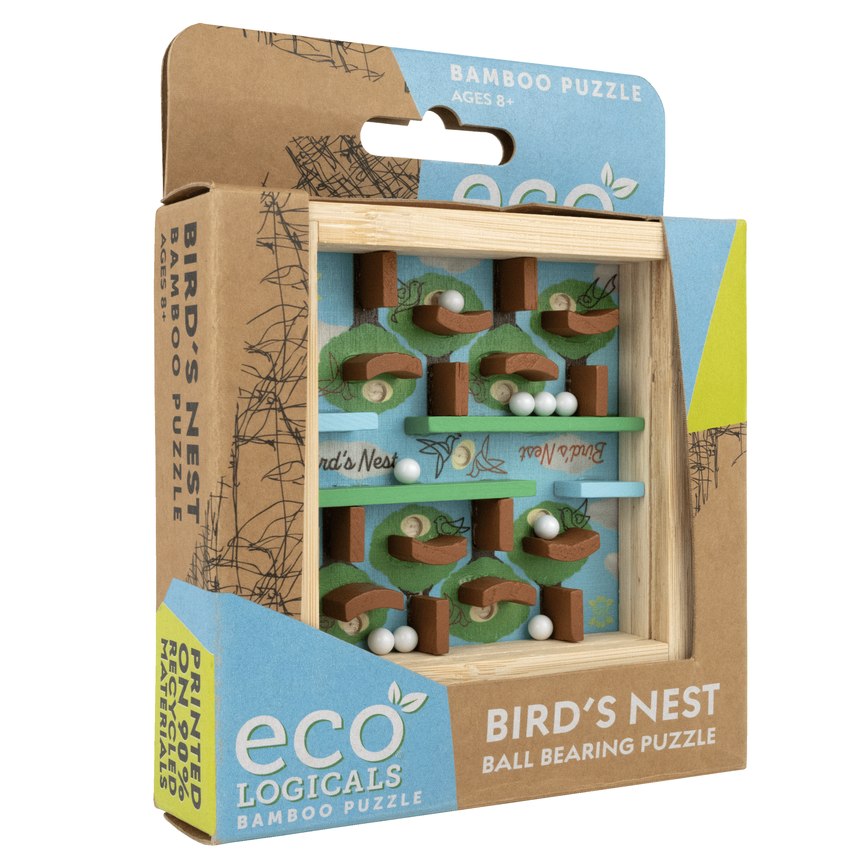 Bird's Nest Bamboo Frame Game in packaging