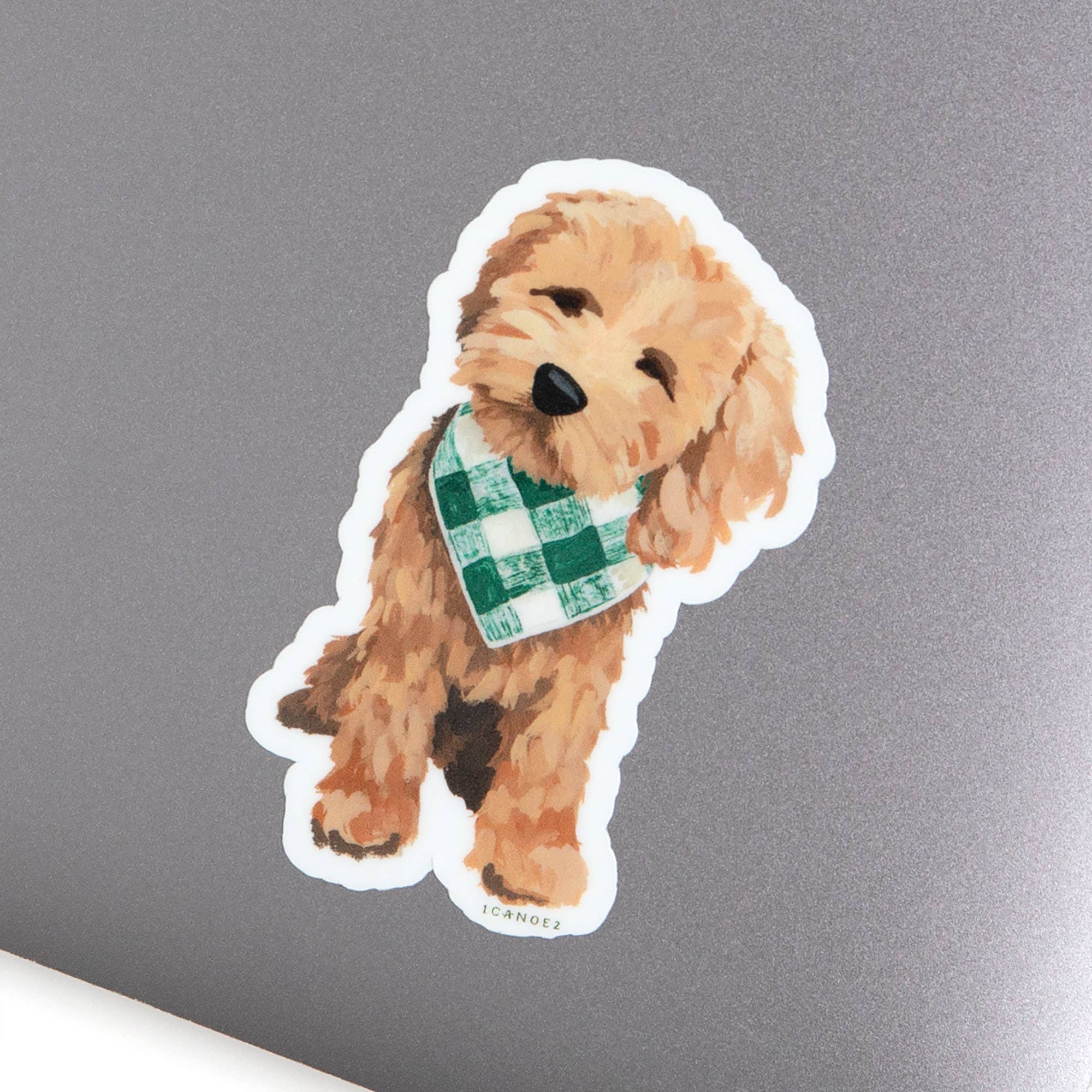 Golden Doodle Decal Sticker