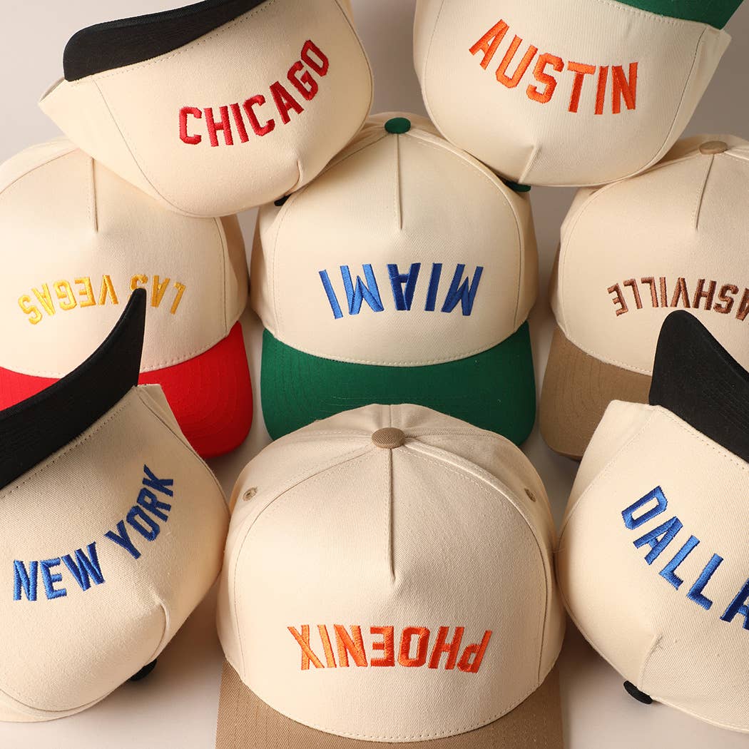TEXAS- Upside Down Trucker Baseball Cap