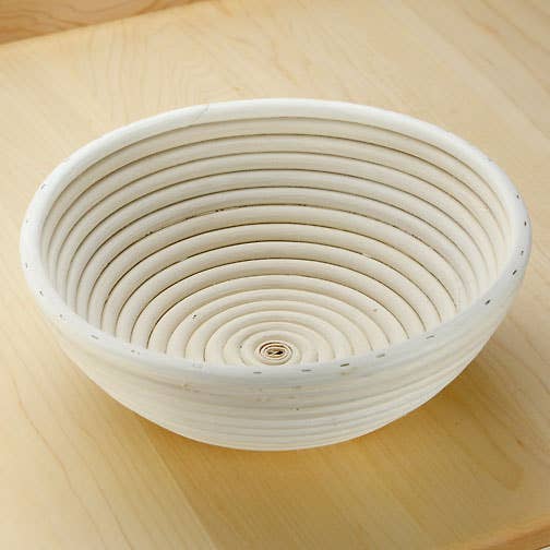 Breadtopia round proofing basket top view