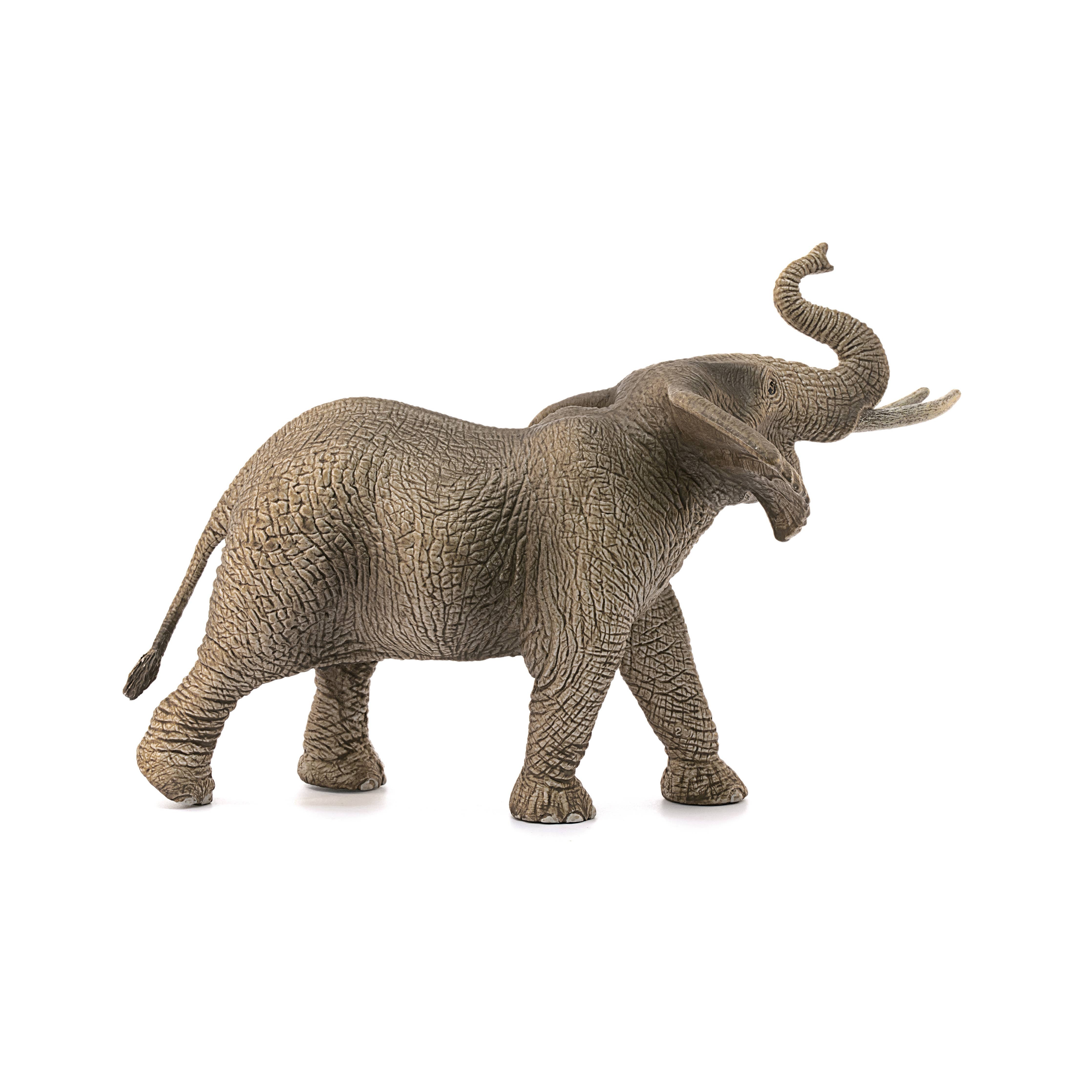 African Elephant, Male Safari Animal Toy