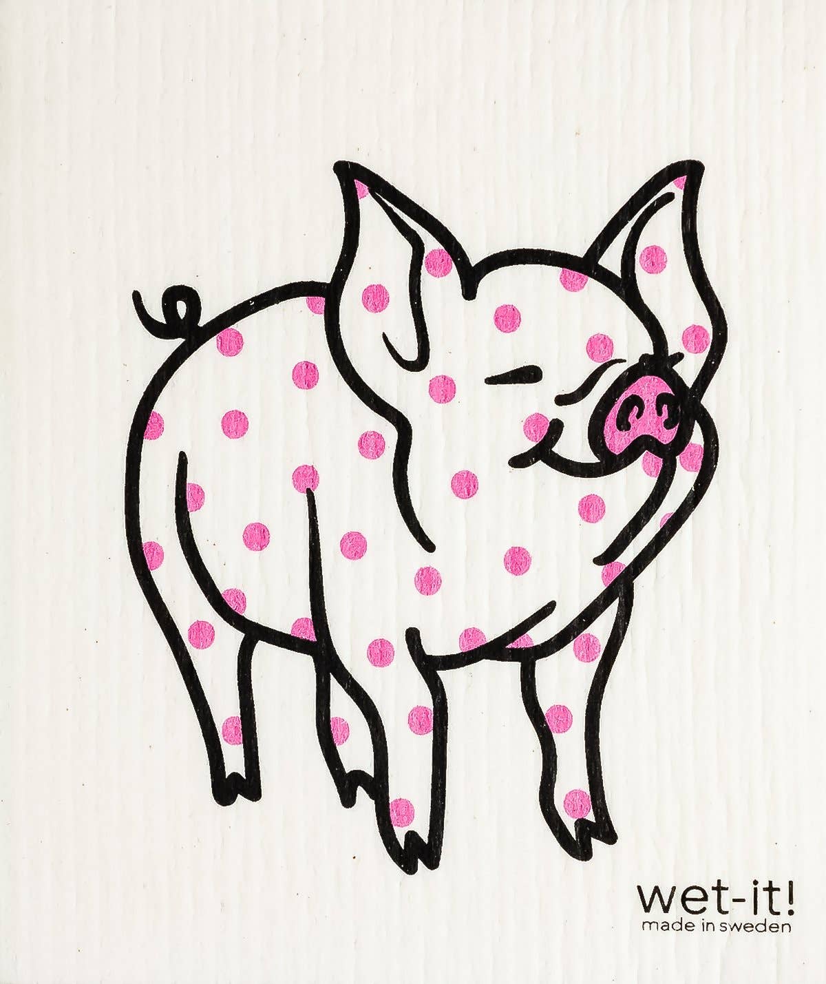 Polka Pig Swedish Cloth